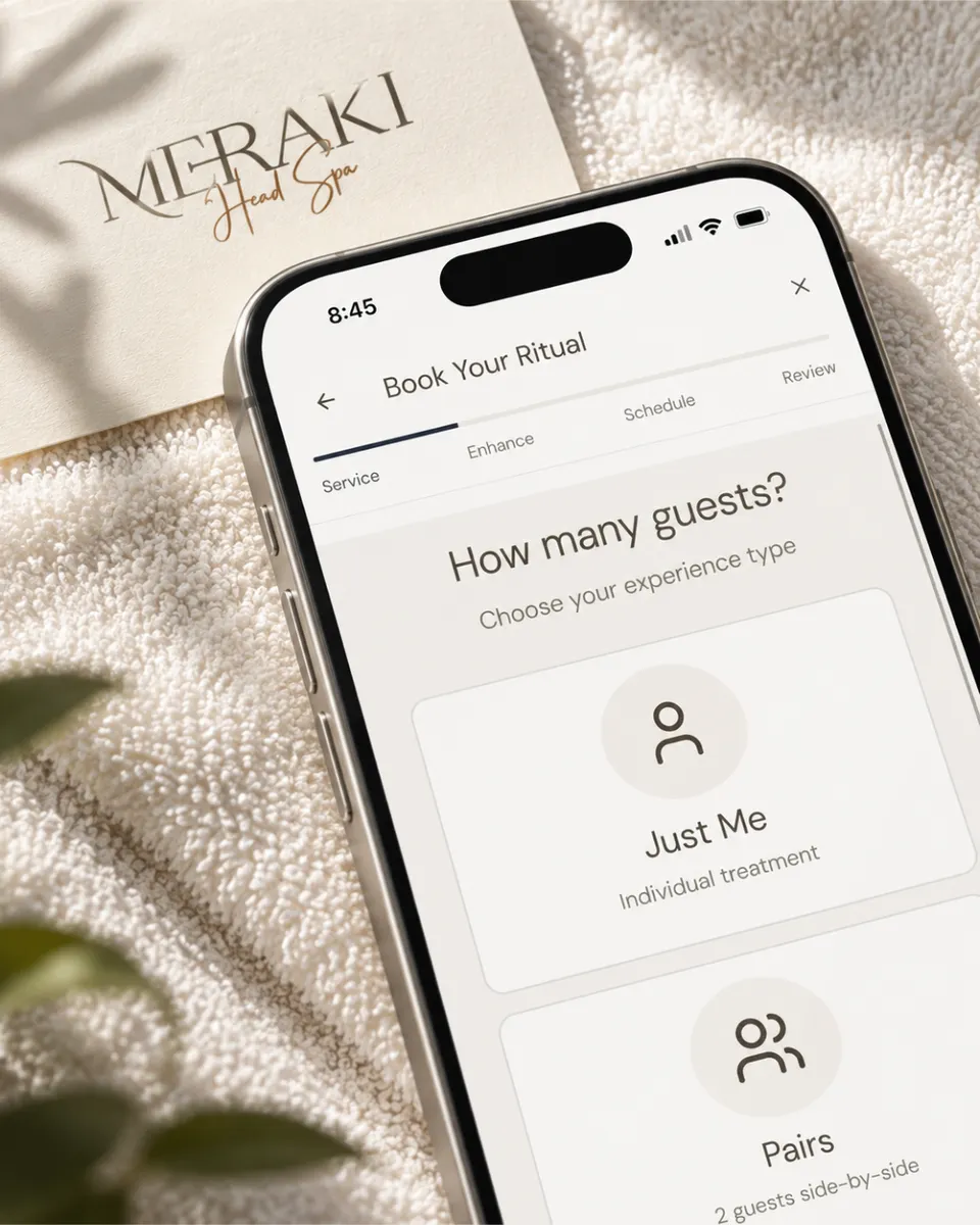 Meraki Head Spa: Book your ritual