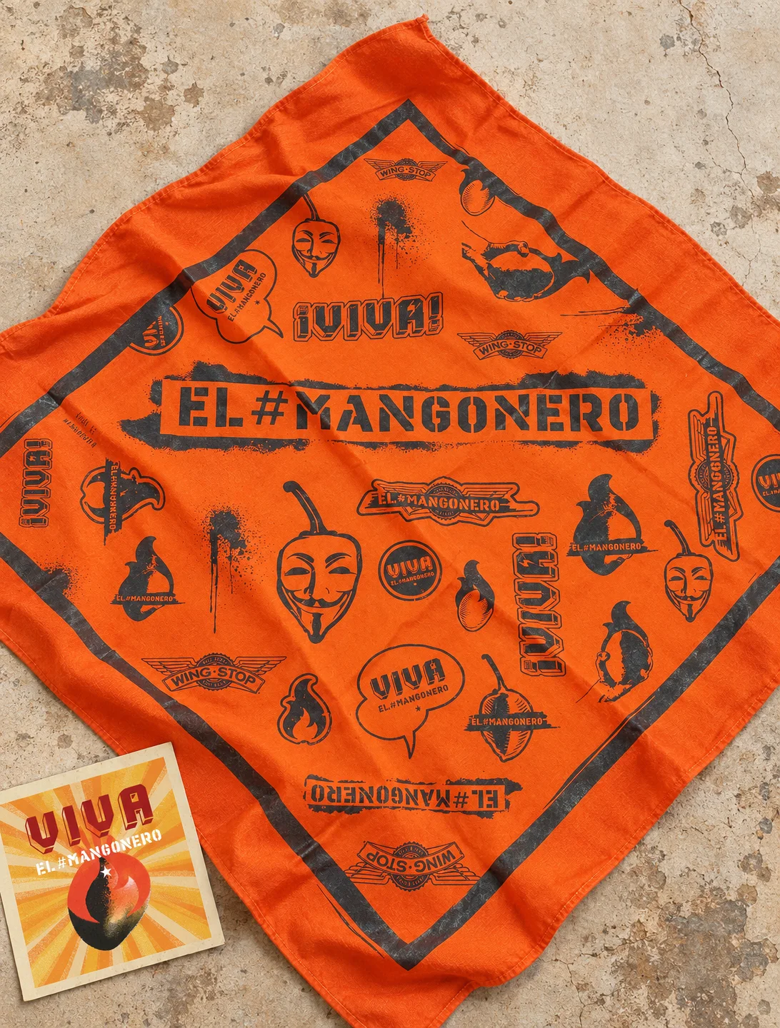 Wingstop: Mangonero — the activist bandana