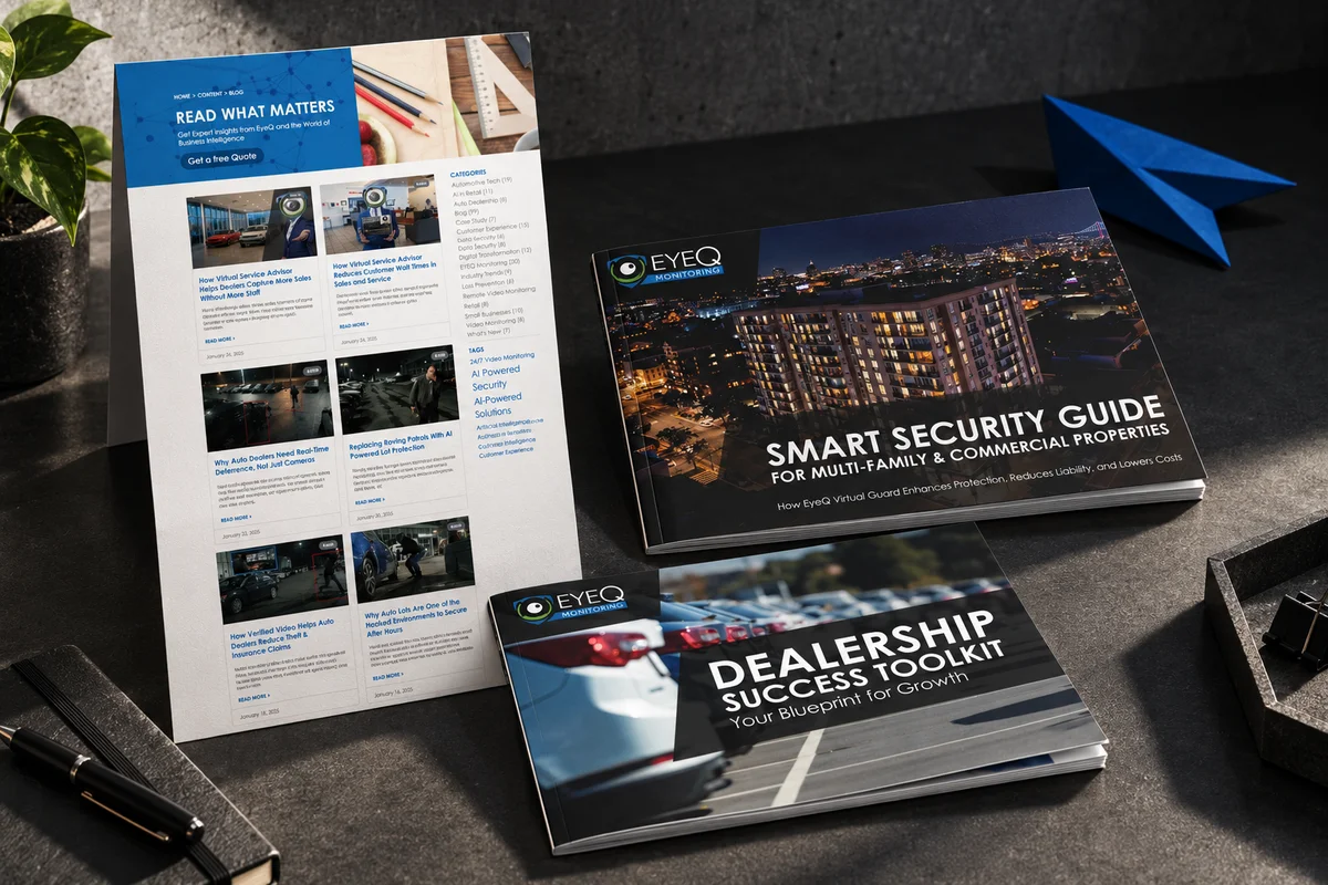 VIGIL / editorial collateral for EyeQ Monitoring.