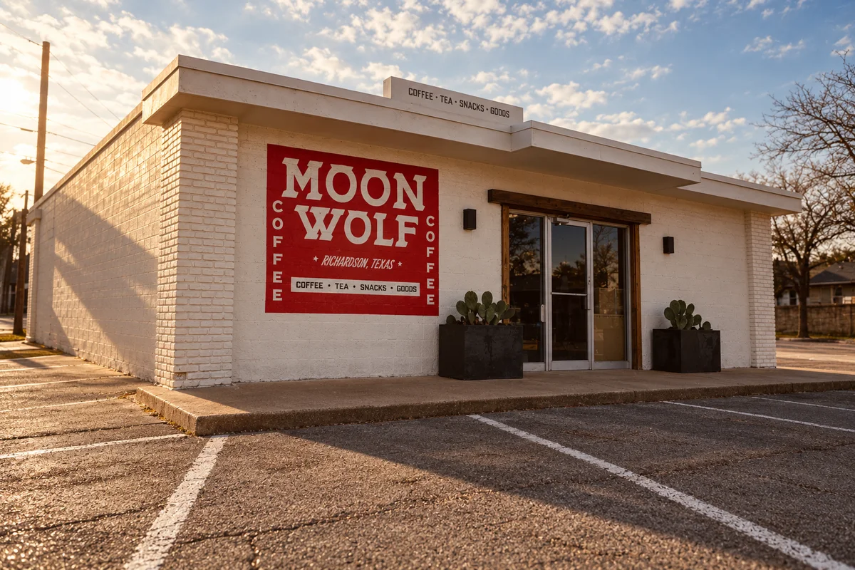 The building / new viewpoint for Moon Wolf.