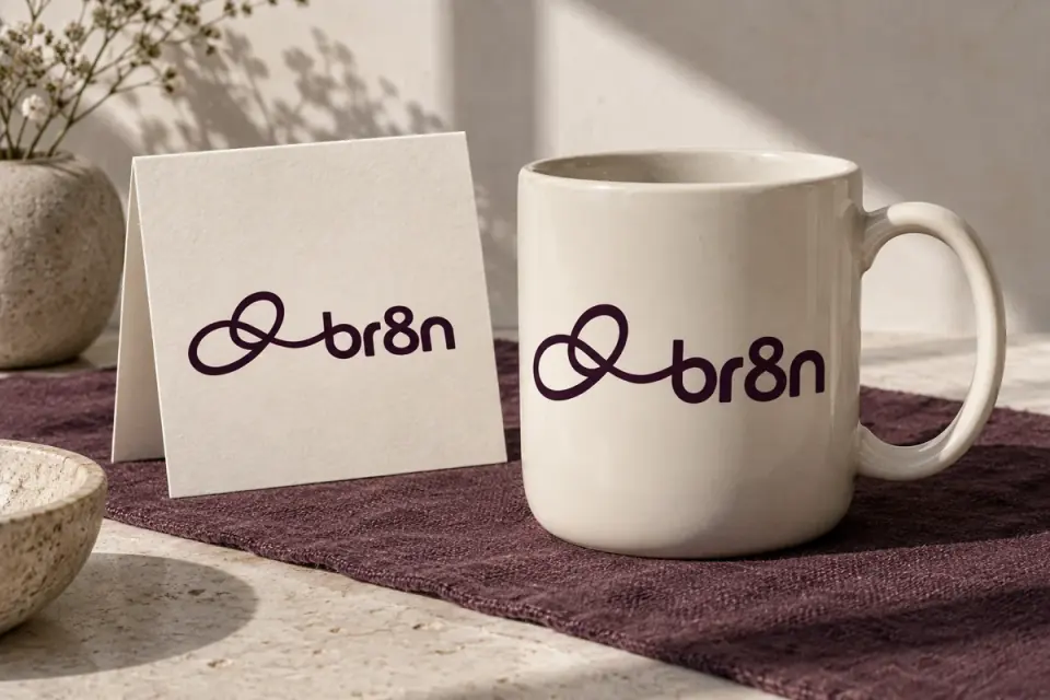 Quiet ceramic identity for br8n.