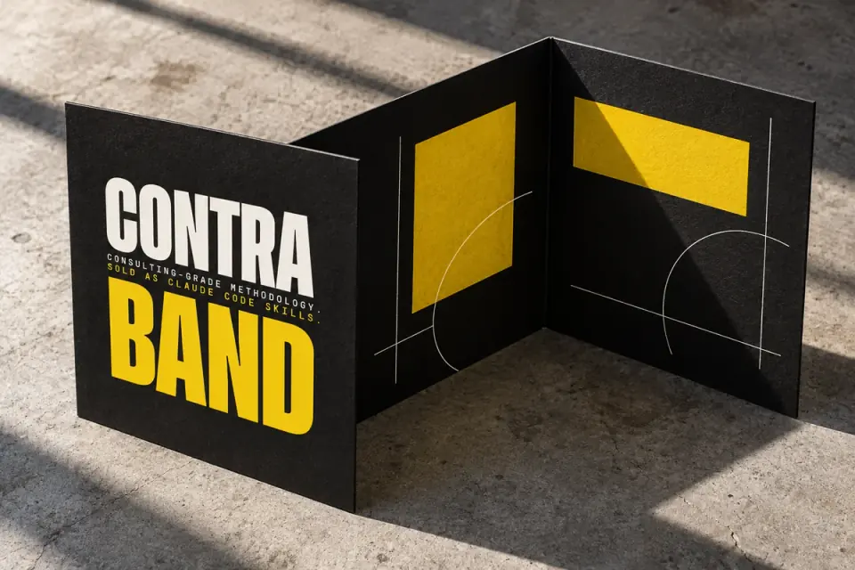 Accordion method folio for Contraband.